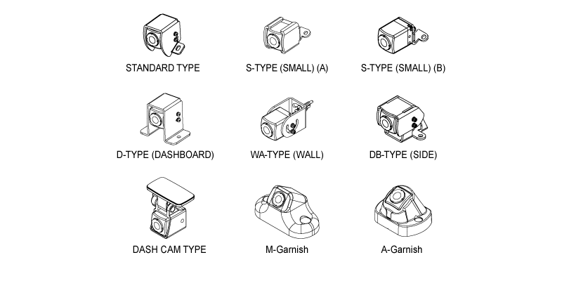 VARIOUS BRACKETS